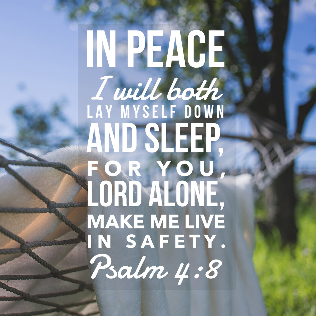 Inspirational Verse of the Day - Live in Safety