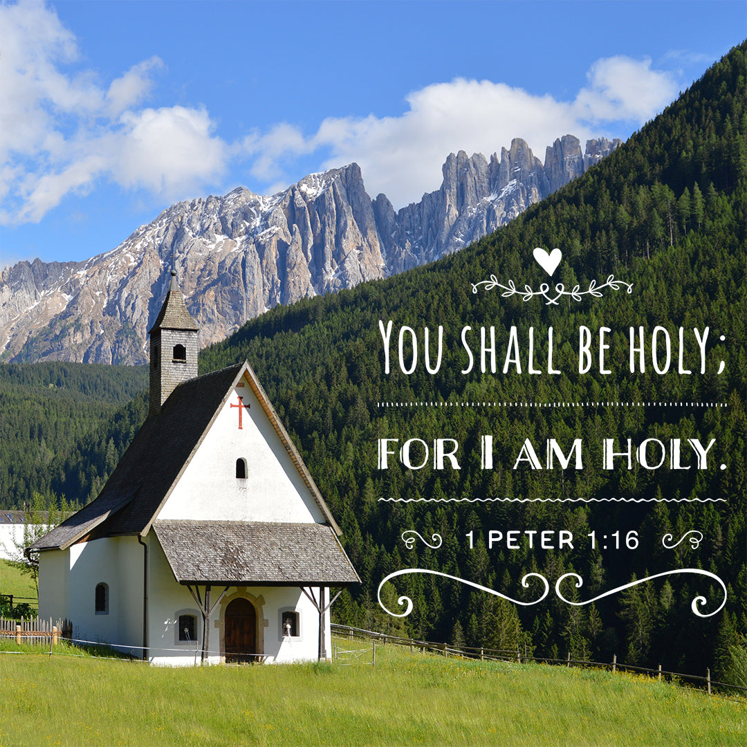 Inspirational Verse of the Day - Be Holy