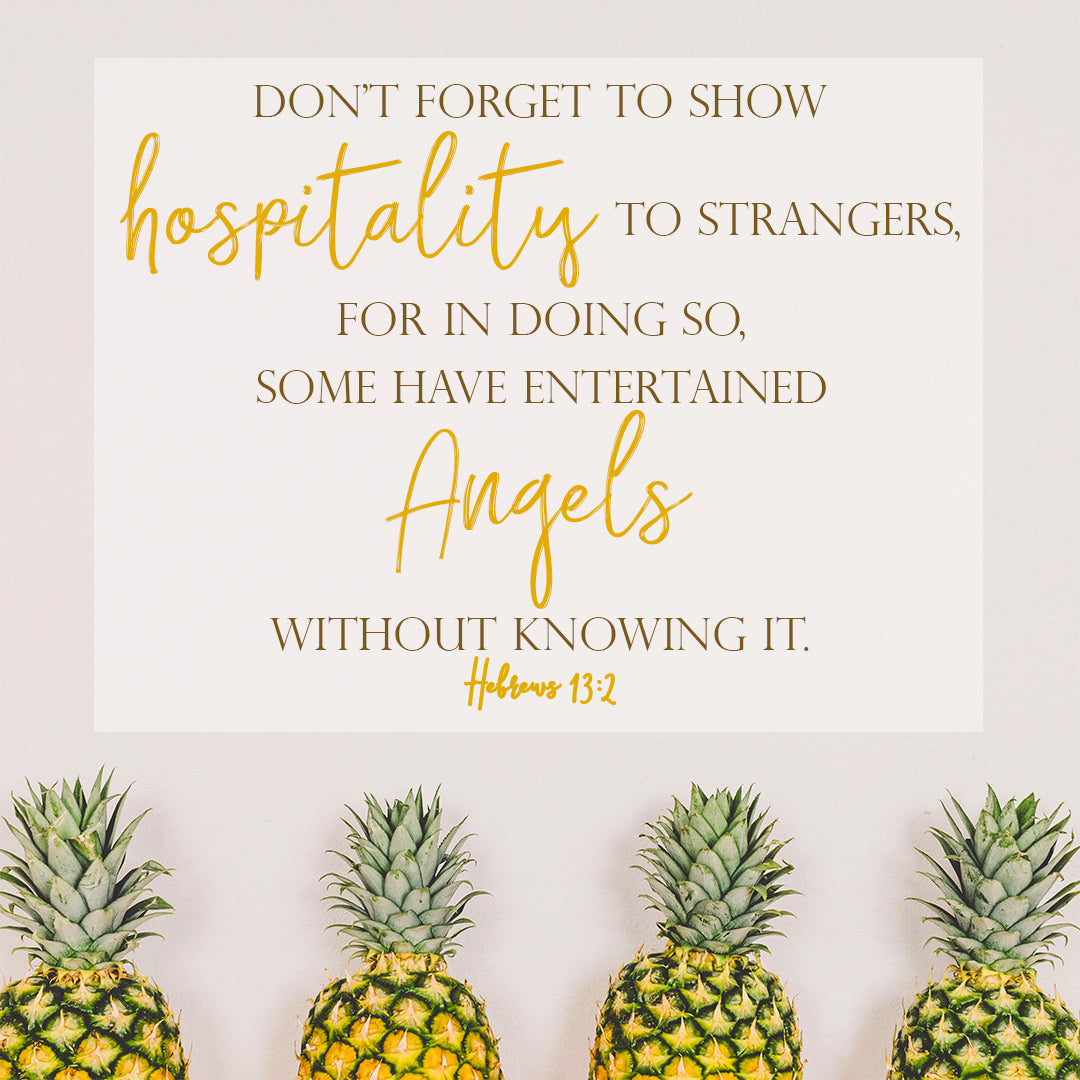 Inspirational Verse of the Day - Show Hospitality