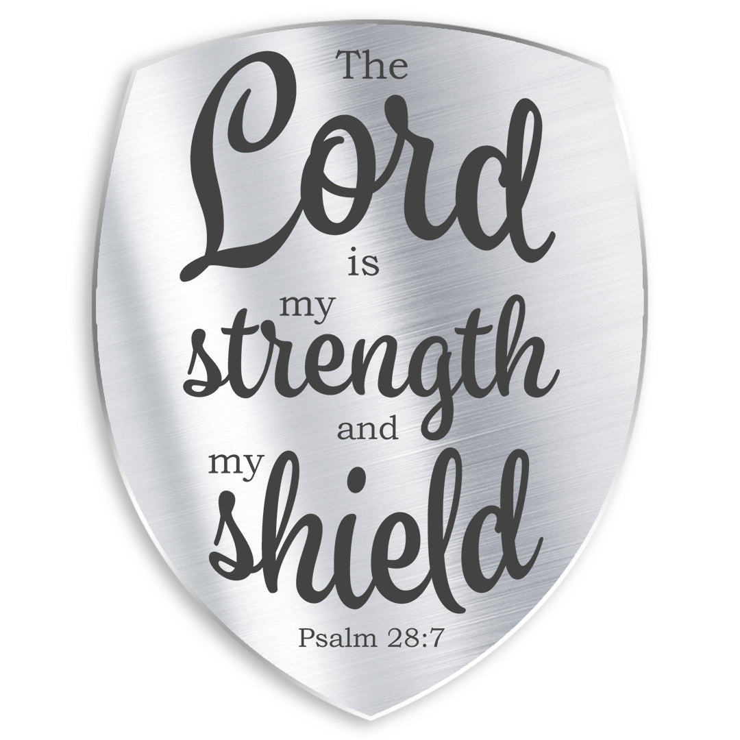 Psalm 28:7 - Strength and Shield - Bible Verses To Go