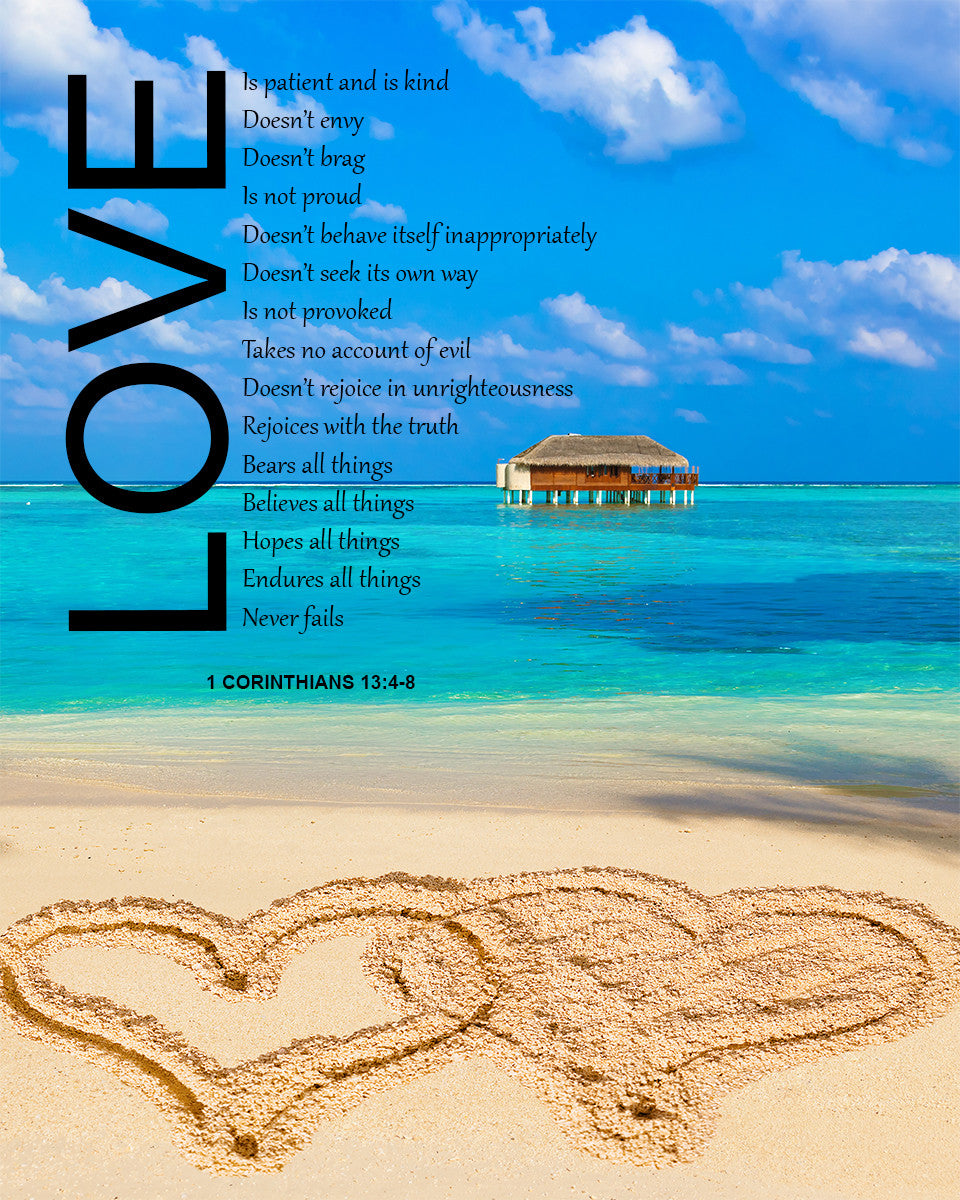 1 Corinthians 13:4-8 - Love - Bible Verses To Go
