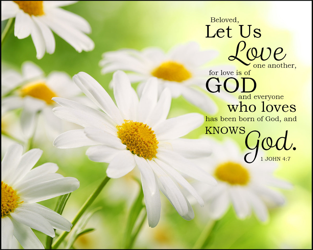 1 John 4:7 - Love One Another - Bible Verses To Go