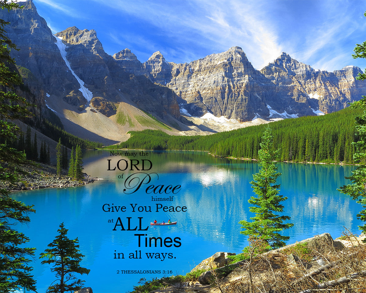 2 Thessalonians 3:16 - Peace - Bible Verses To Go