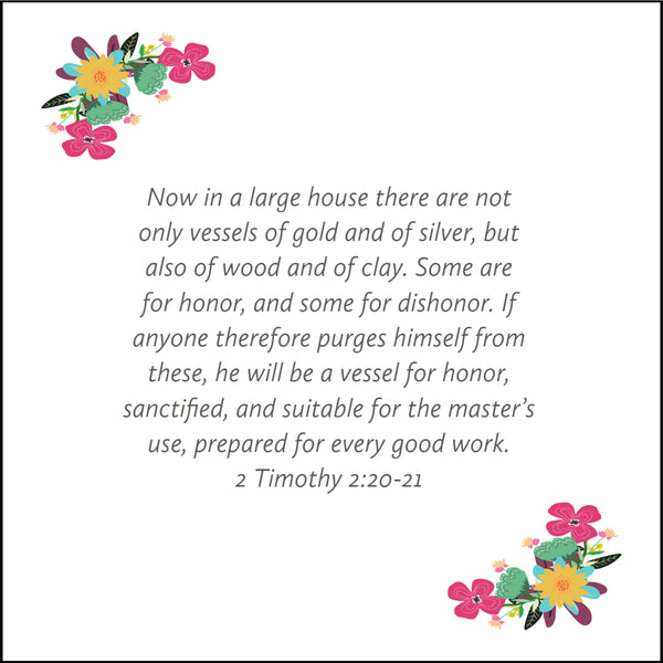 bible commentary on 2 timothy 2 20-21