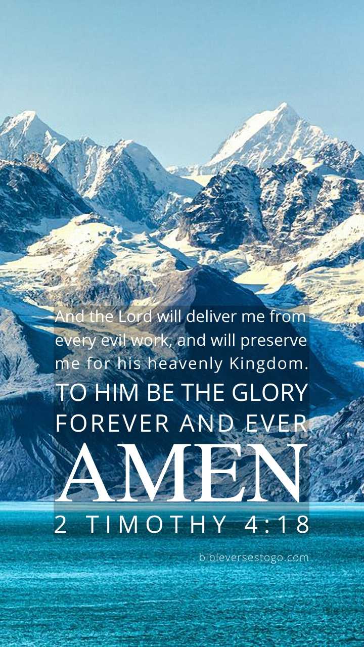 Christian Wallpaper - Alaska 2 Timothy 4:18