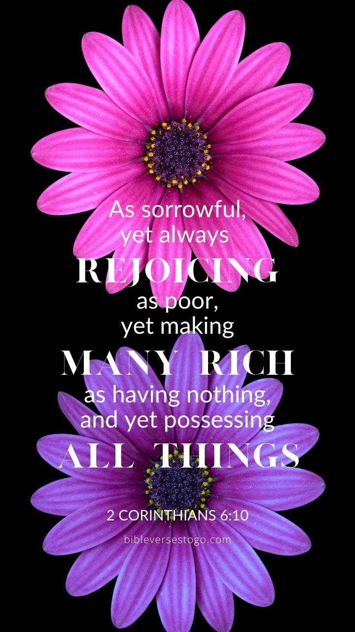 Christian Wallpaper - All Things 2 Corinthians 6:10