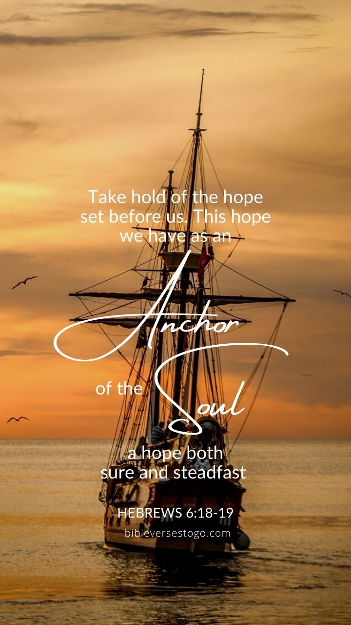 Christian Wallpaper - Anchor of the Soul Hebrews 6:18-19