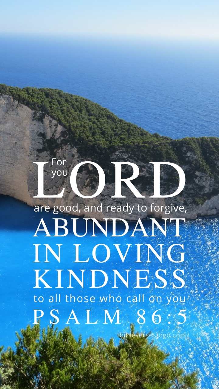 Christian Wallpaper - Bayside Psalm 86:5
