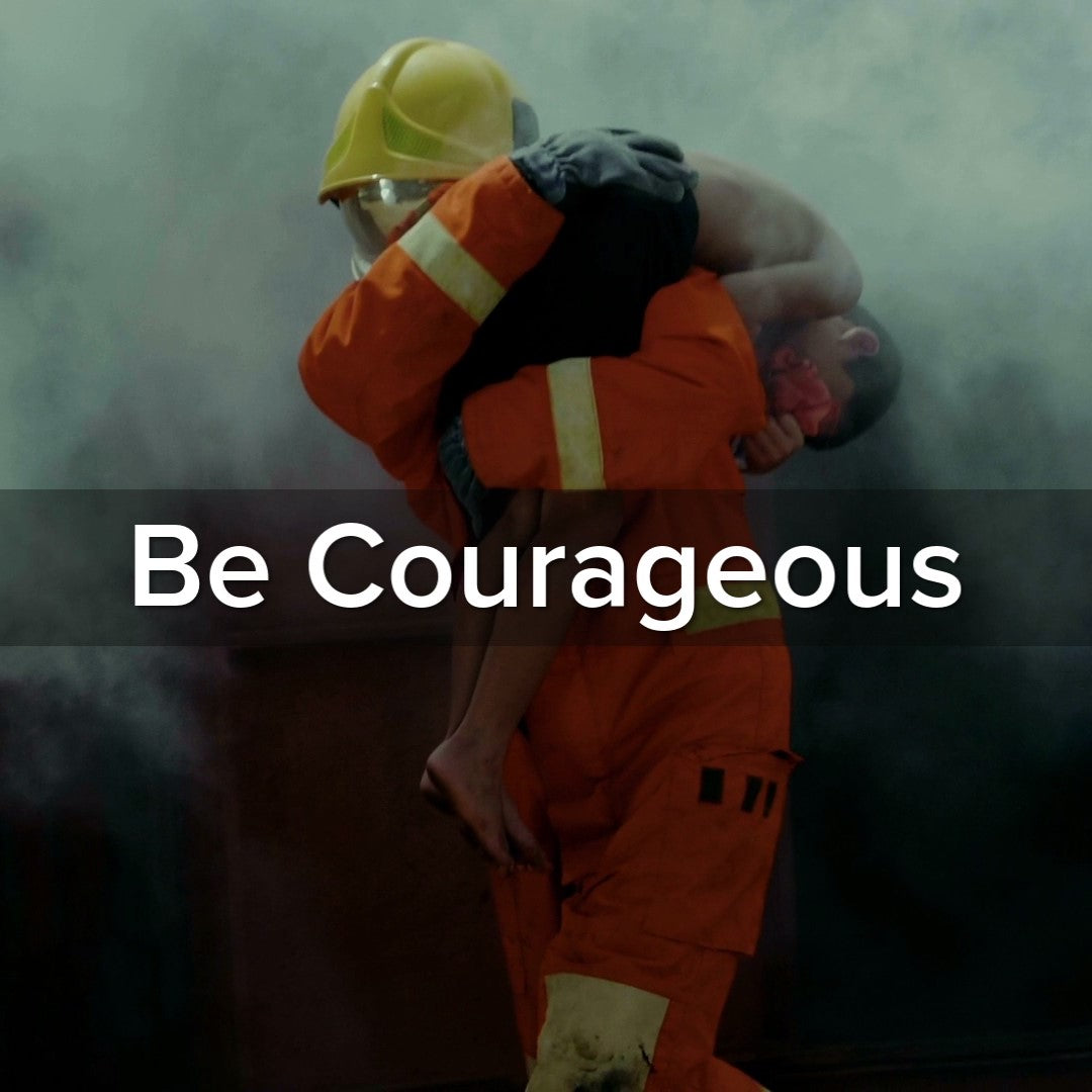 Joshua 1:9 Be Courageous - VIDEO