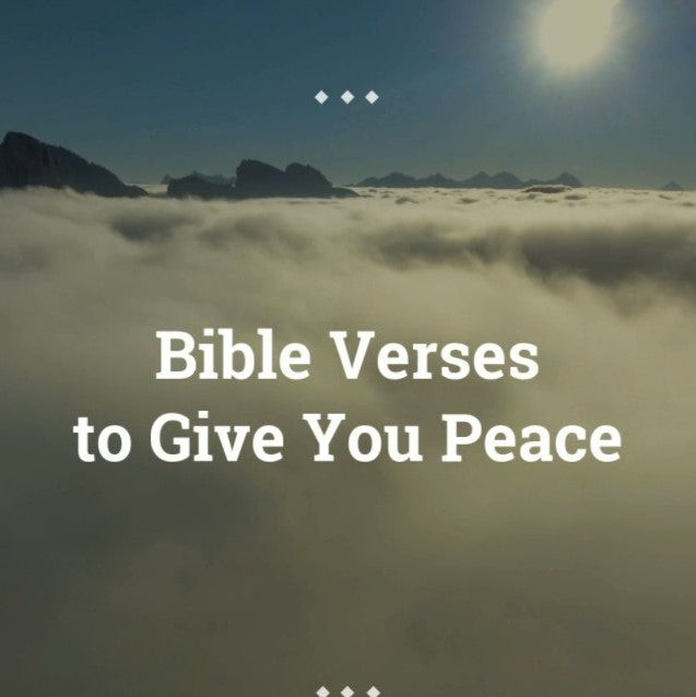 Bible Verses About Peace - VIDEO