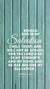 Christian Wallpaper - Blue Green Wood Isaiah 12:2