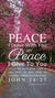 Christian Wallpaper – Cherry Lane John 14:27