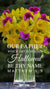 Christian Wallpaper - Daffodils Matthew 6:9 Lord's Prayer