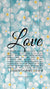 Christian Wallpaper – Daisy Wood 1 Corinthians 13:4-8