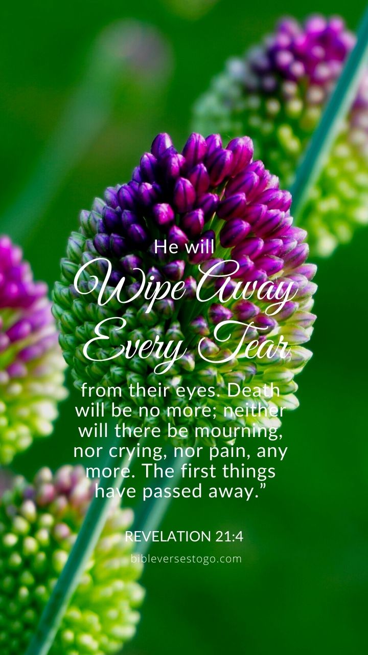 Christian Wallpaper - Every Tear Revelation 21:4