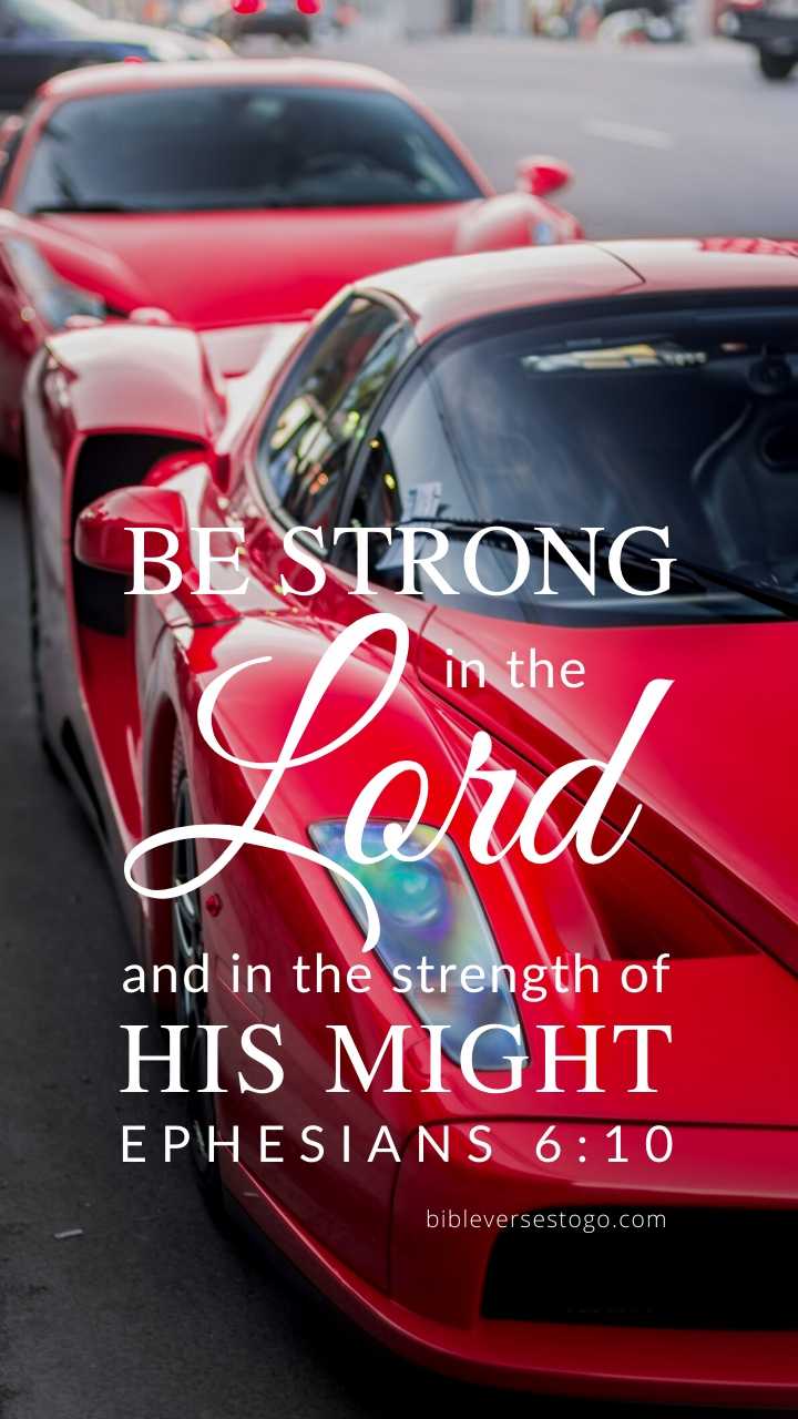 Christian Wallpaper - Ferrari Ephesians 6:10