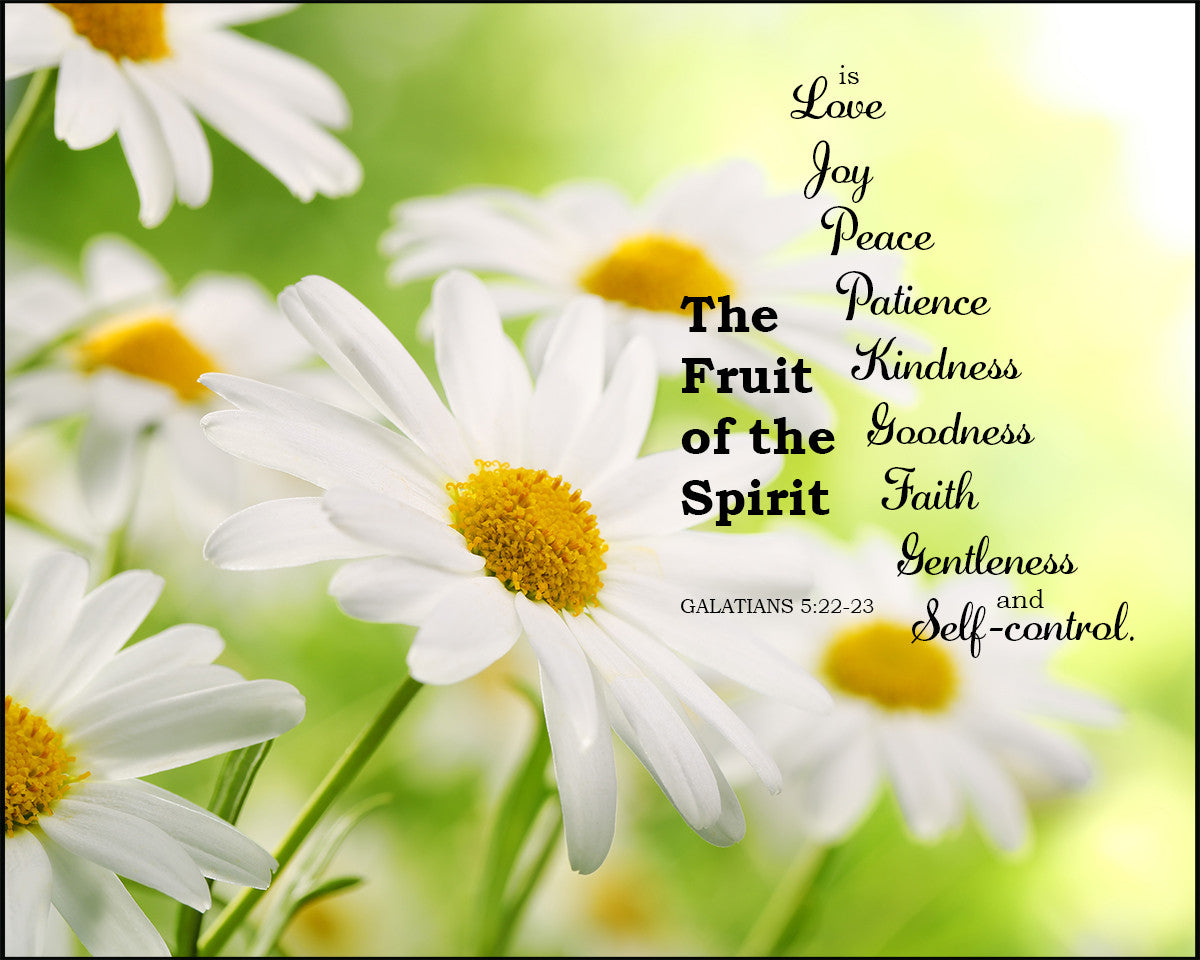 Galatians 5:22-23 - Fruit of the Spirit - Bible Verses To Go