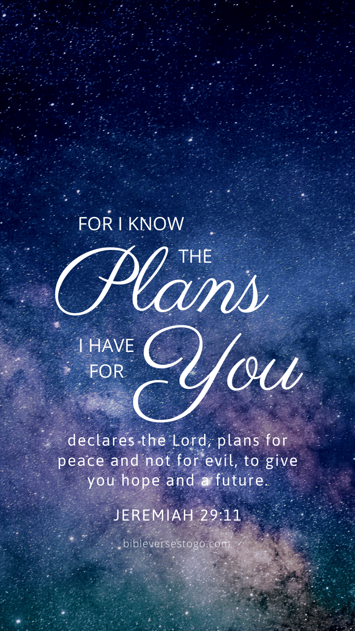 Christian Wallpaper - Galaxy Jeremiah 29:11