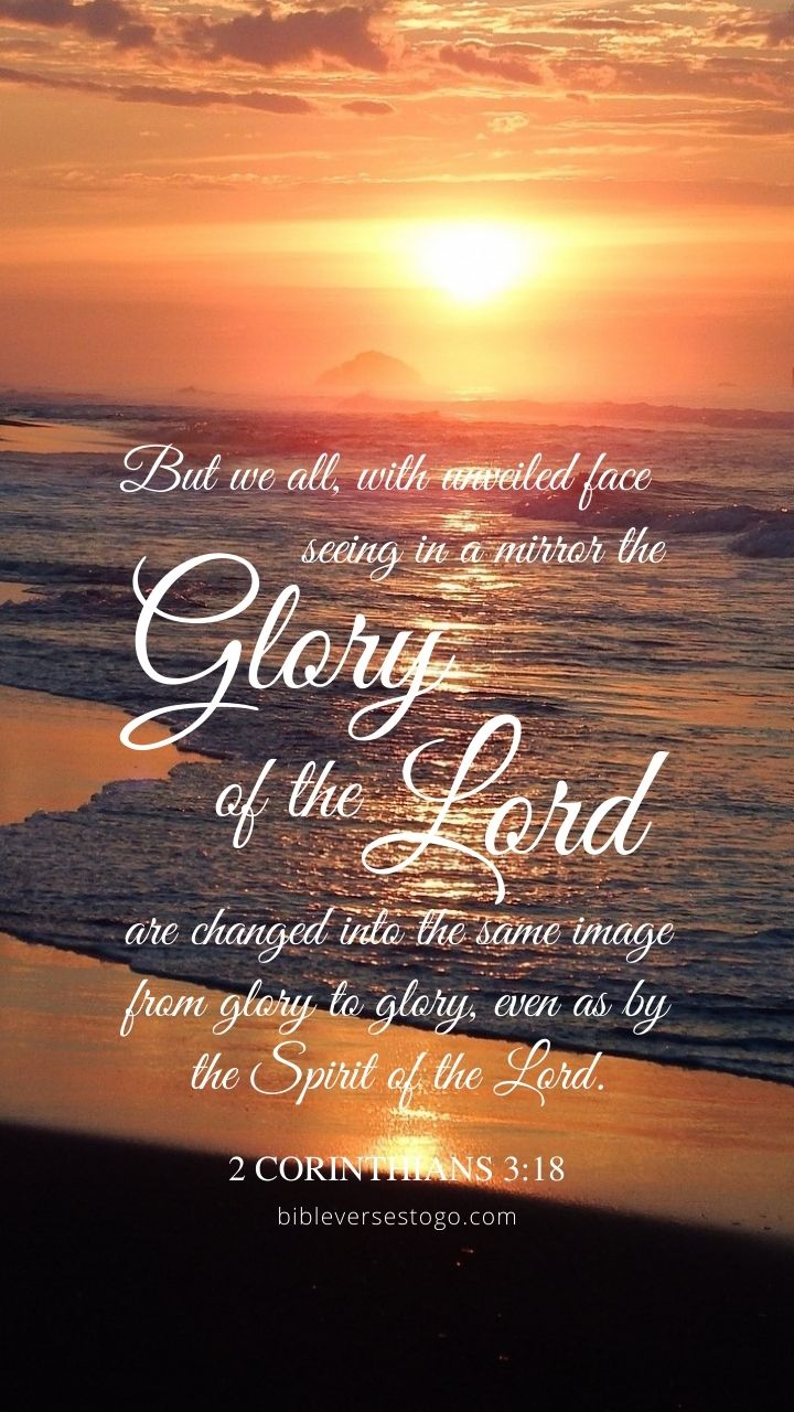 Christian Wallpaper - Glory of the Lord 2 Corinthians 3:18