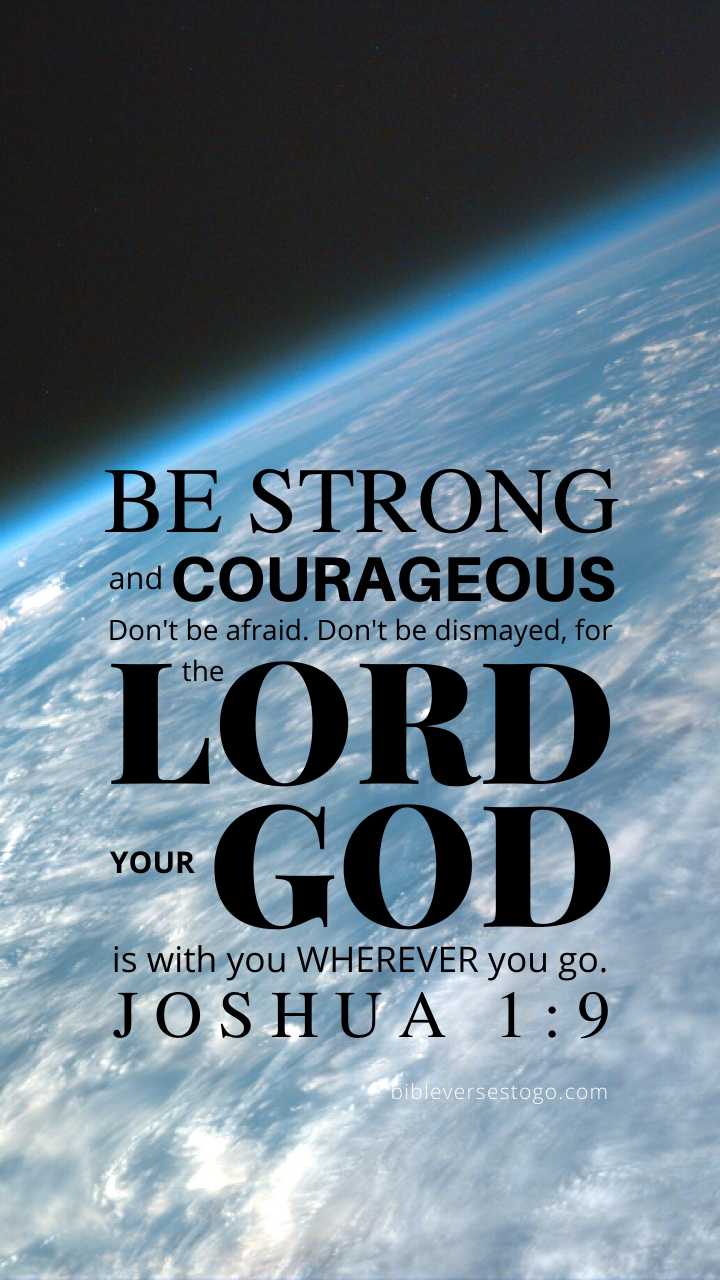 Christian Wallpaper – Horizon Joshua 1:9
