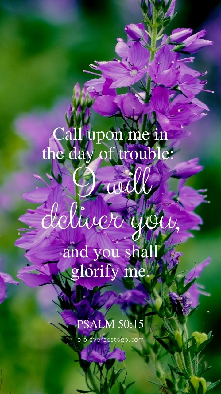 Christian Wallpaper - I Will Deliver You Psalm 50:15