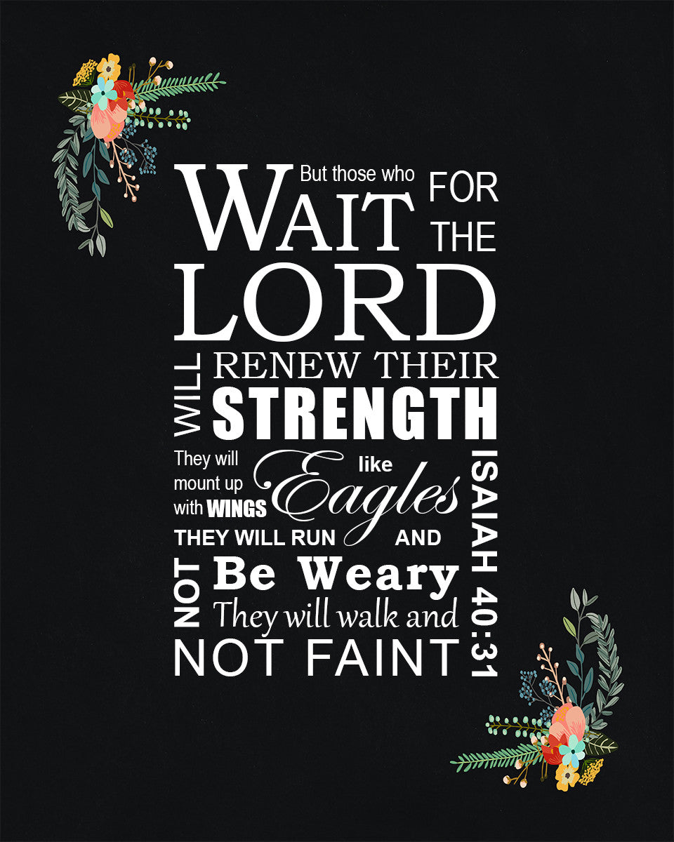 Isaiah 40:31 - Wings Like Eagles - Bible Verses To Go