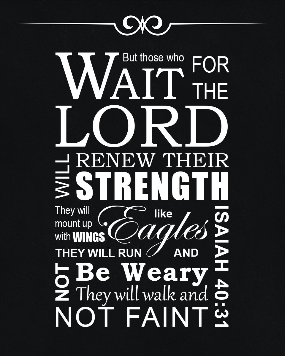 Isaiah 40:31 - Wings Like Eagles - Bible Verses To Go