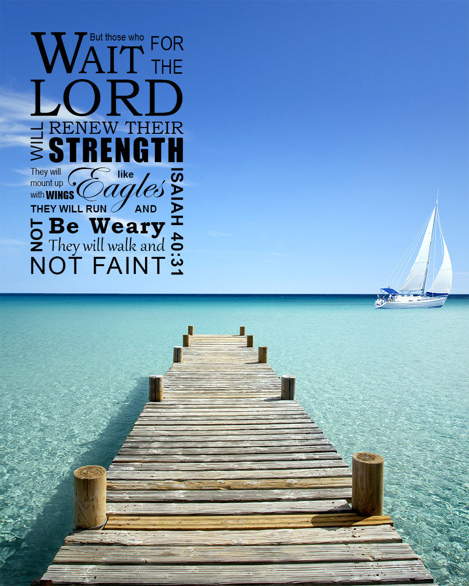 Isaiah 40:31 - Wings Like Eagles - Bible Verses To Go