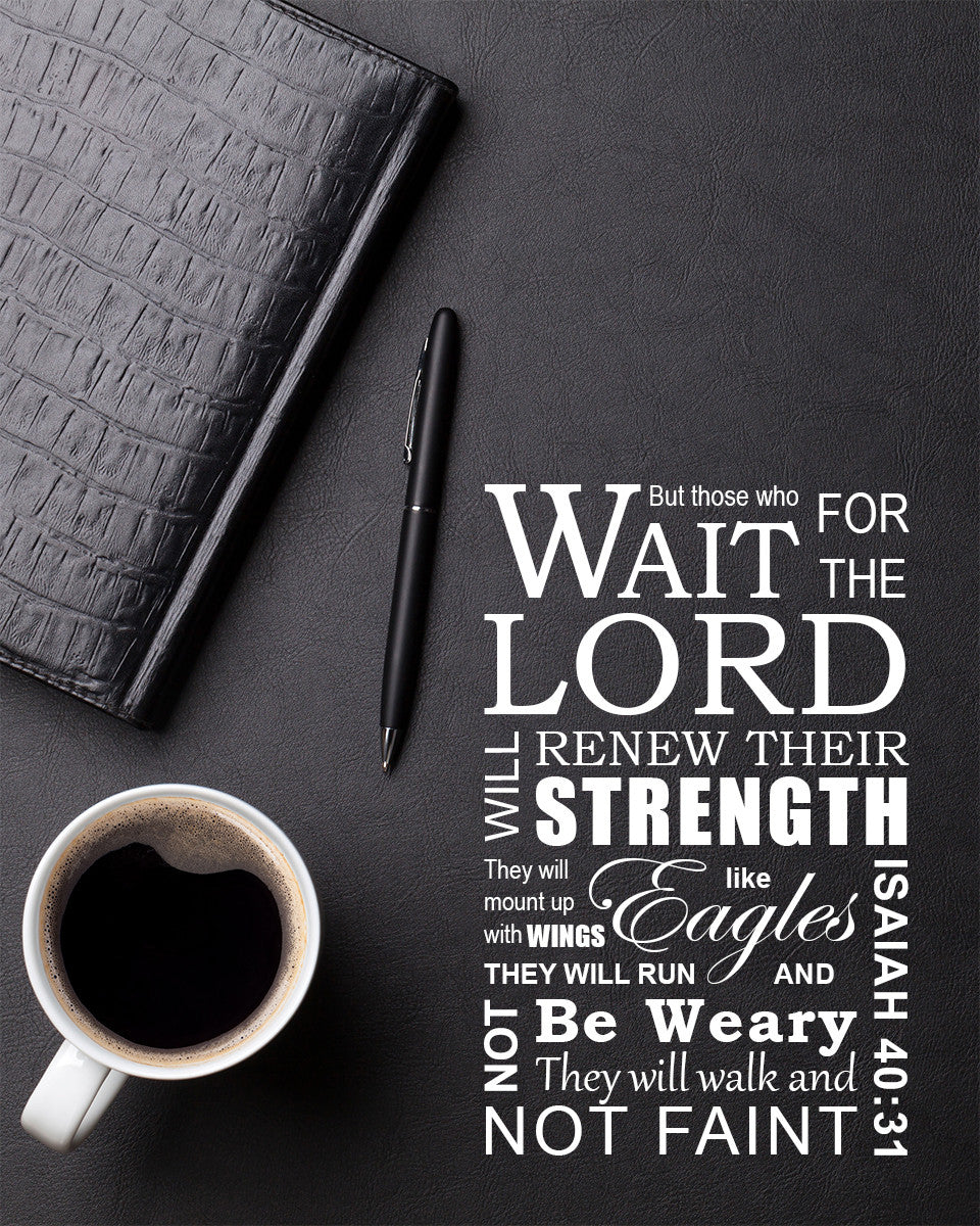 Isaiah 40:31 - Wings Like Eagles - Bible Verses To Go