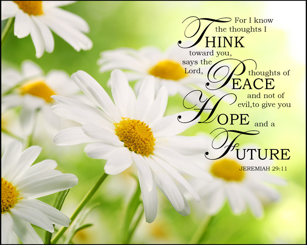 Jeremiah 29:11 - For I Know - Bible Verses To Go