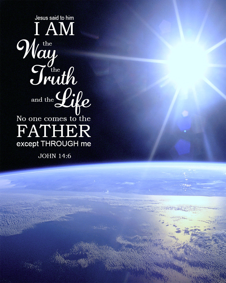 John 14:6 - I Am the Way - Bible Verses To Go