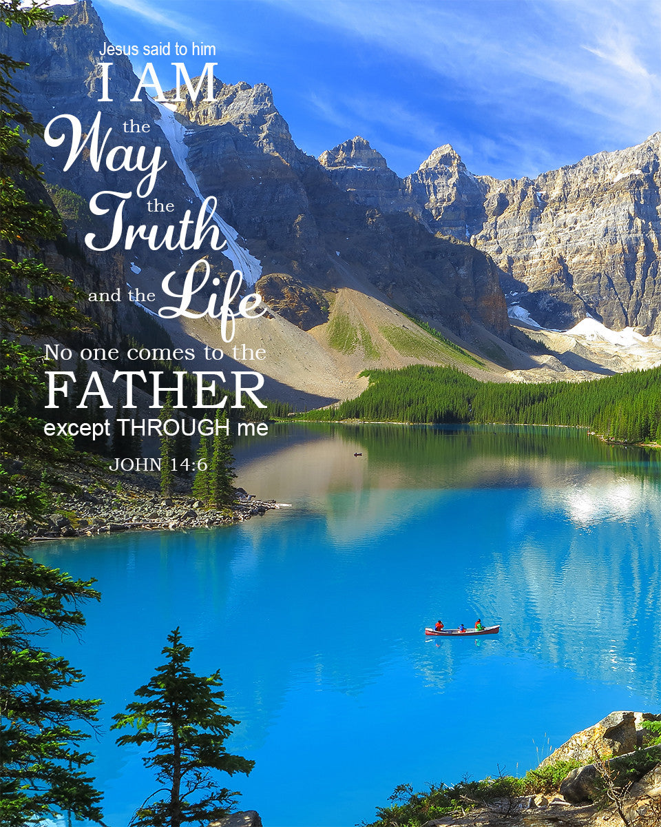 John 14:6 - I Am the Way - Bible Verses To Go