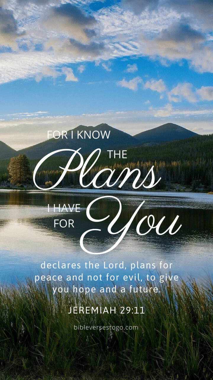 Christian Wallpaper – Lake Jeremiah 29:11