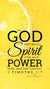 Christian Wallpaper - Lemon 2 Timothy 1:7