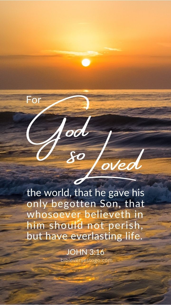 Christian Wallpaper - Loved the World John 3:16