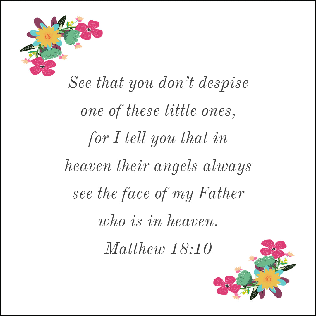 Matthew 18:10 - Don&#39;t Despise These Little Ones - Bible Verses To Go