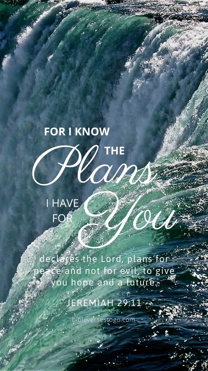 Christian Wallpaper – Niagara Jeremiah 29:11