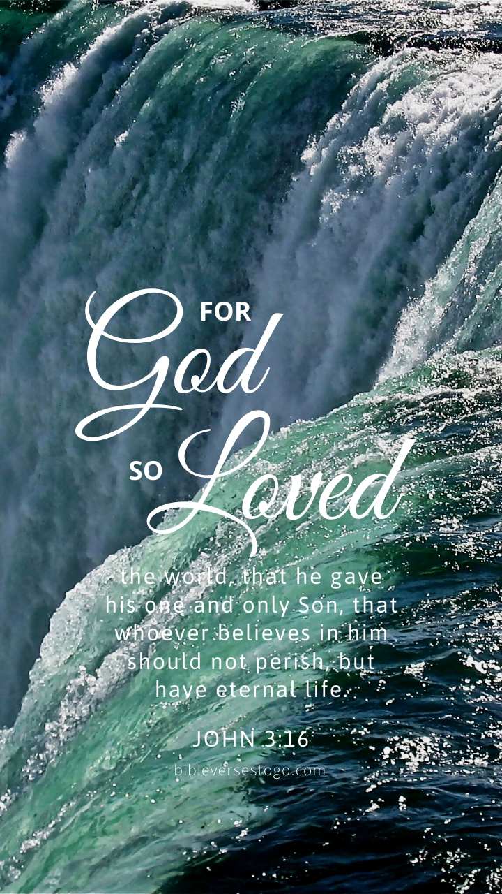 Christian Wallpaper – Niagara John 3:16