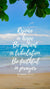 Christian Wallpaper - Ocean View Romans 12:12