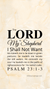 Christian Wallpaper – Off-White Marble Psalm 23:1-3