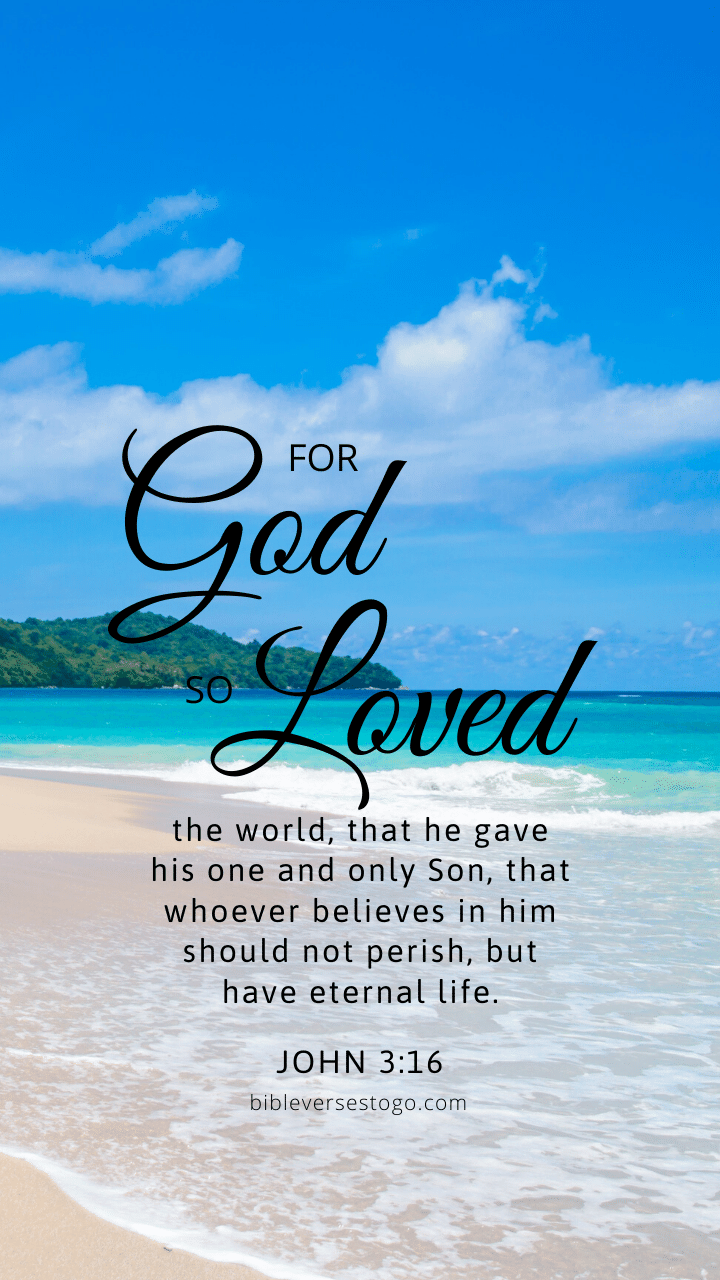 Christian Wallpaper – Paradise John 3:16