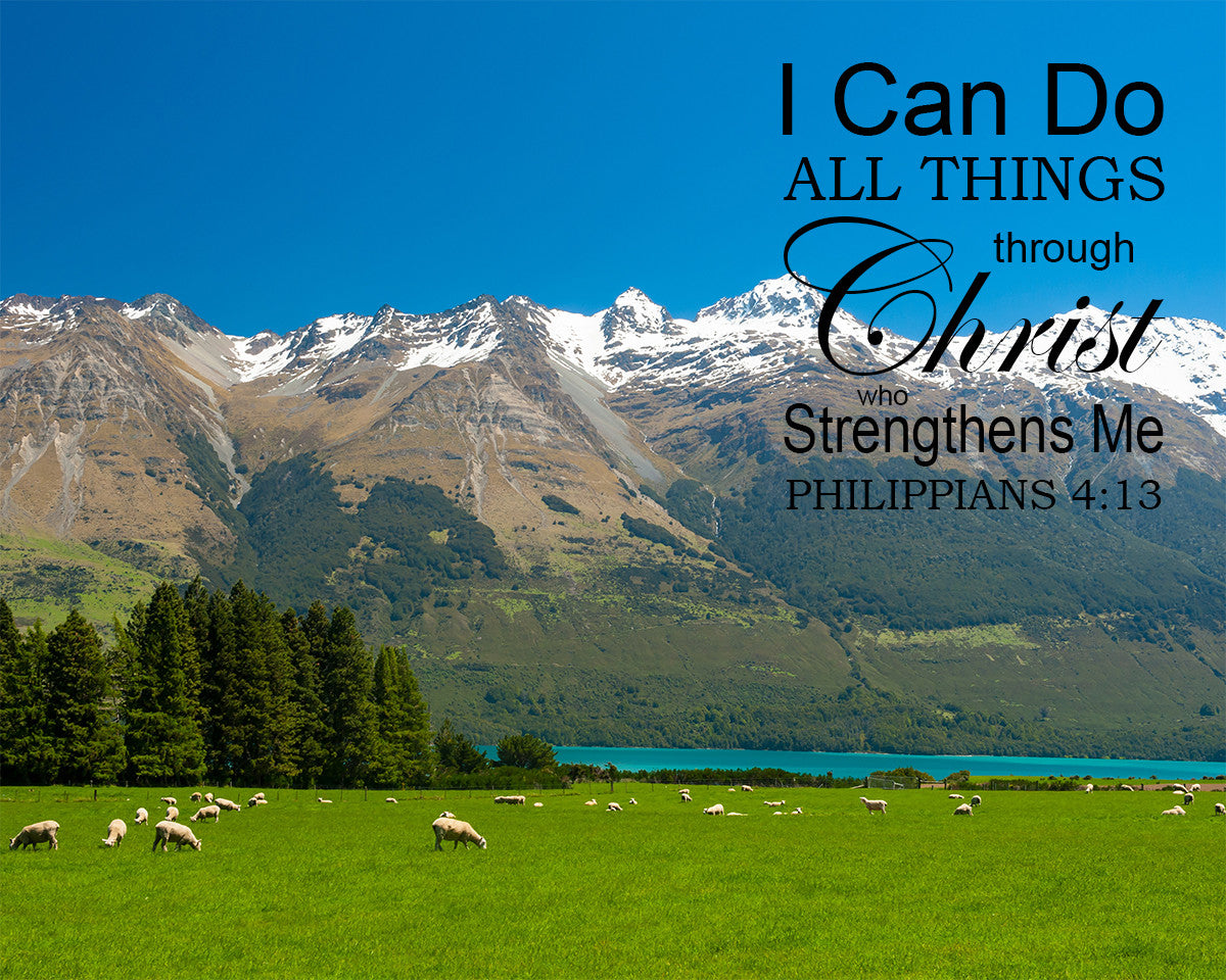 Philippians 4:13 - Can Do All Things - Bible Verses To Go