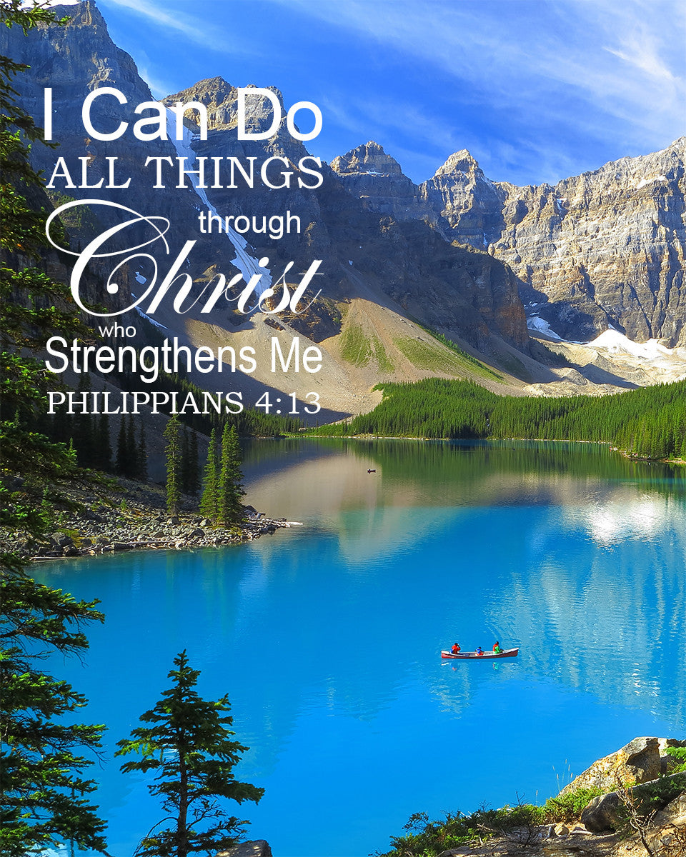 Philippians 4:13 - Can Do All Things - Bible Verses To Go