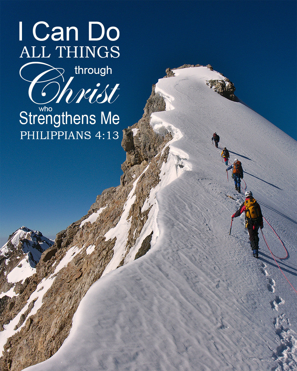 Philippians 4:13 - Can Do All Things - Bible Verses To Go