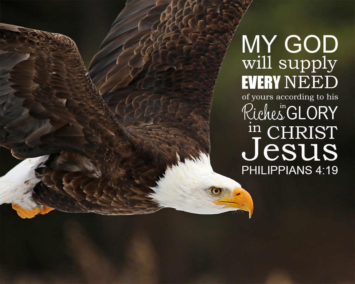 Philippians 4:19 - Supply Every Need - Bible Verses To Go