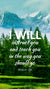 Christian Wallpaper - Pines n Snow Psalm 32:8