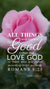 Christian Wallpaper – Pink Rose Romans 8:28