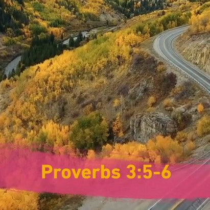 Proverbs 3:5-6 Trust the Lord - VIDEO