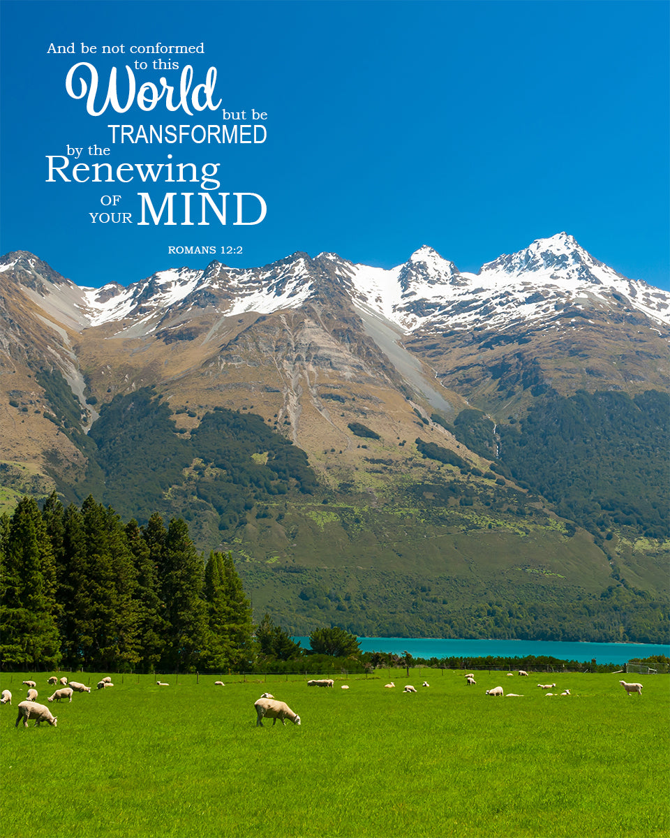 Romans 12:2 - Renewing of Your Mind - Bible Verses To Go