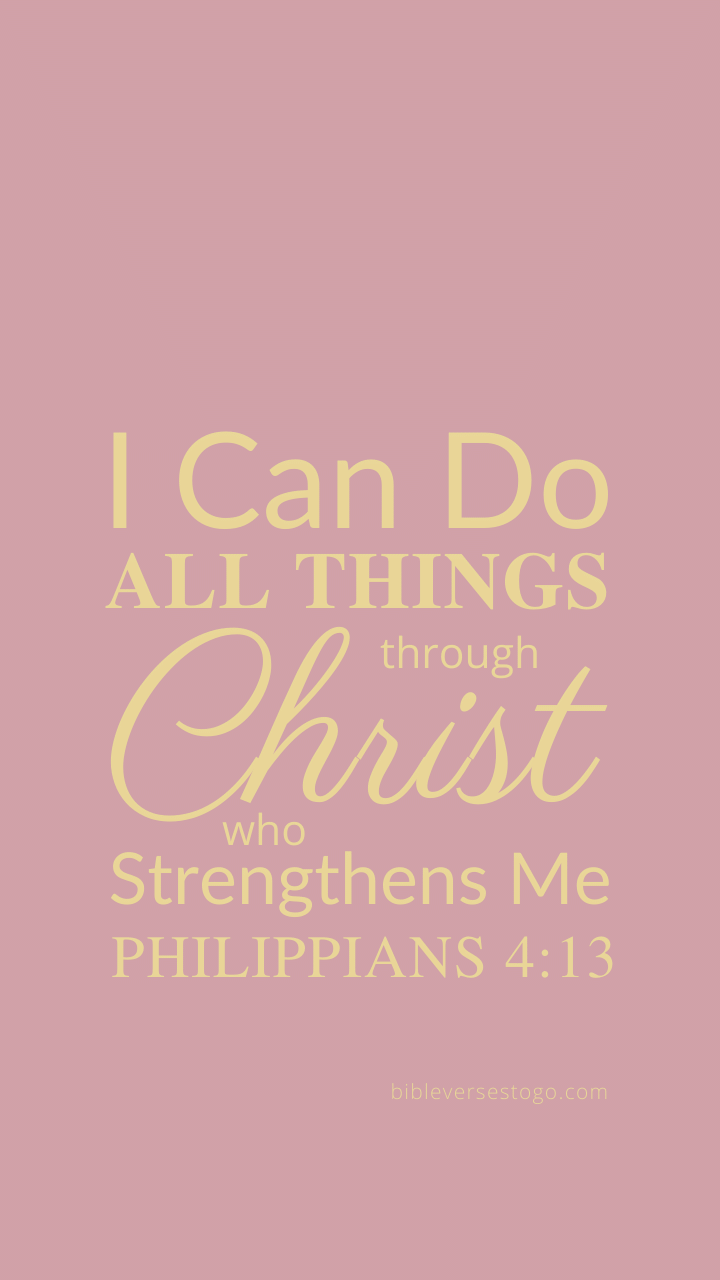 Christian Wallpaper – Philippians 4:13